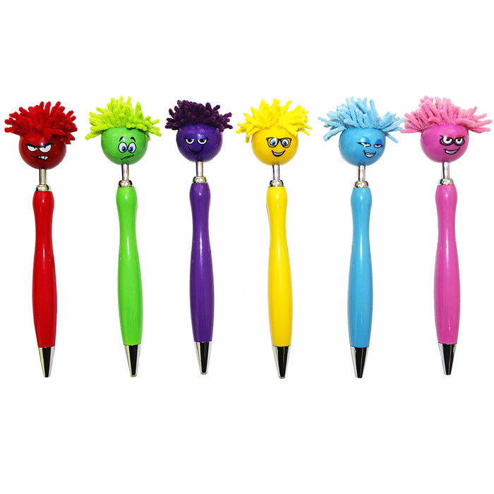 2 Pc Ball Point Pen Mop Topper Top Screen Cleaner Duster Microfiber Mopsterz