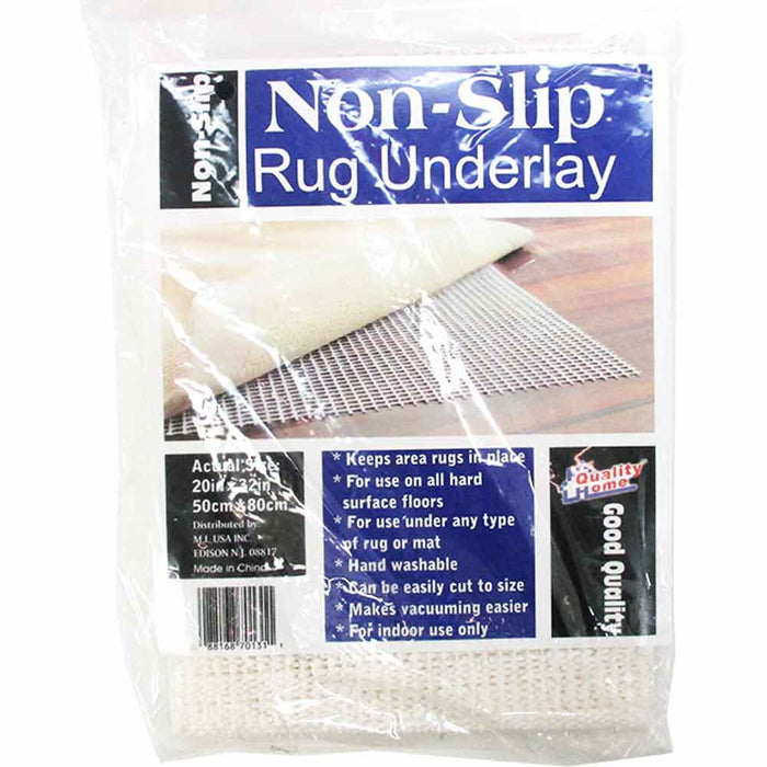 Area Rug Pad 20"x32" Non Skid Slip Underlay Nonslip Pad Super Grip Rugs Hardwood