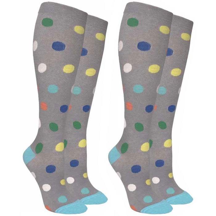2 X Compression Socks Pain Relief Calf Leg Foot Support Stocking Men Women S/M