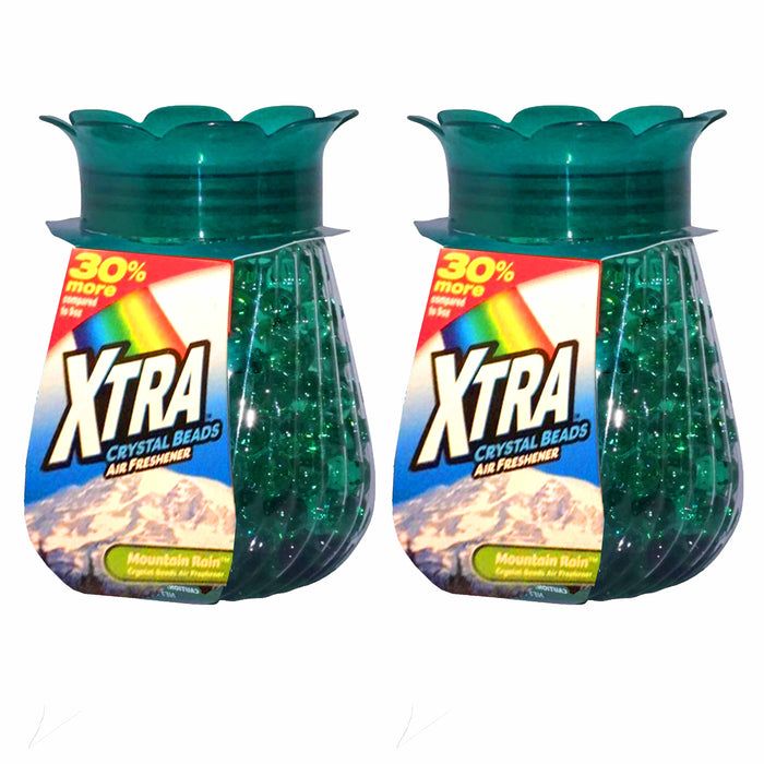 2 Pack Mountain Rain Scented Air Freshener Crystal Beads Home Odor Eliminator