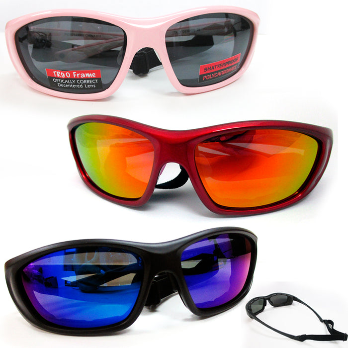 1 Pair Chopper Padded Wind Resistant Sport Sunglasses Motorcycle Rinding Glasses