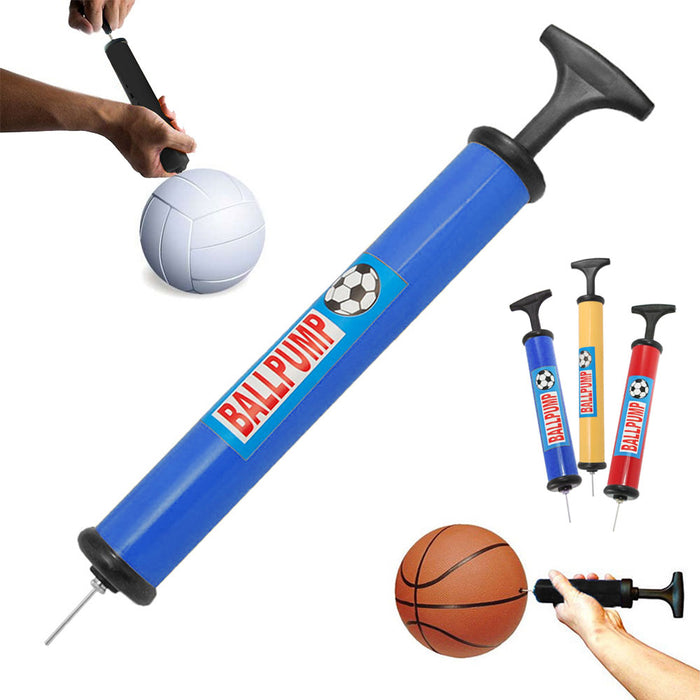 24 Pc Ball Pumps Handheld Needle Basketball Soccer Volleyball Football Inflator