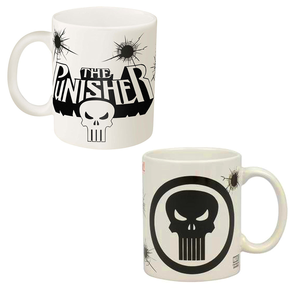 1 Marvel Comics Coffee Mug Punisher Skull 11.5oz Knights Cup Ceramic Z —  AllTopBargains