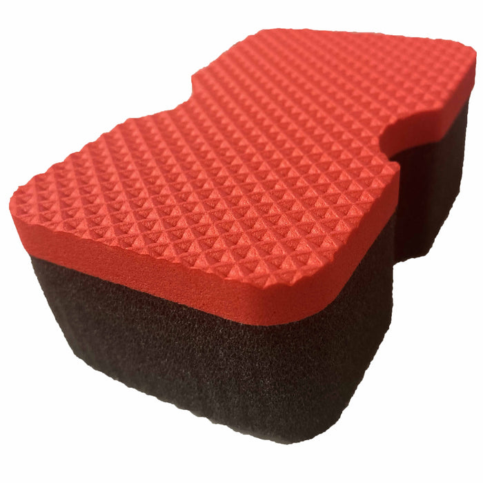 4 PC Express Shoe Shine Polish Sponges Instant Shine Leather Care Boots Protects