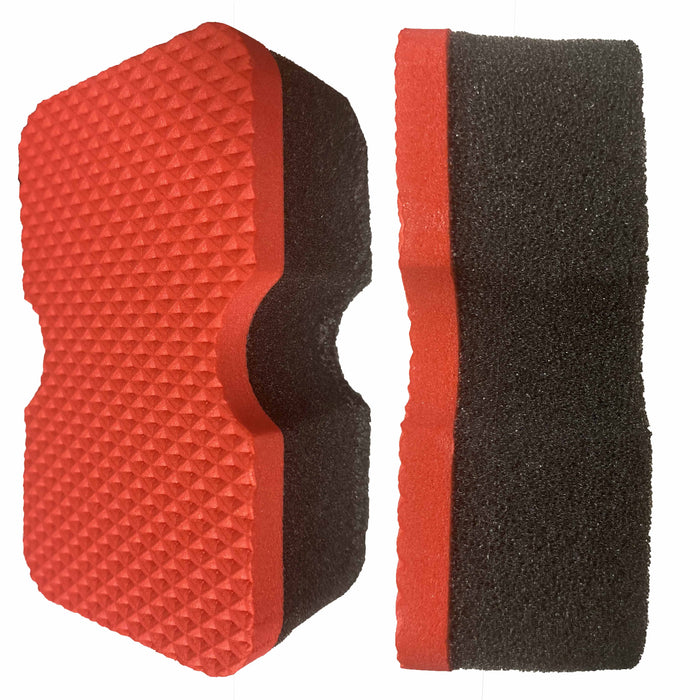 2 Pack Shoe Shine Polishing Sponge Instant Cleaning Leather Care Protector  Boots