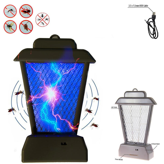 1PC Mosquito Killer USB UV Lamp Bug Zapper Light Lamp Pest Control Fly Trap Home