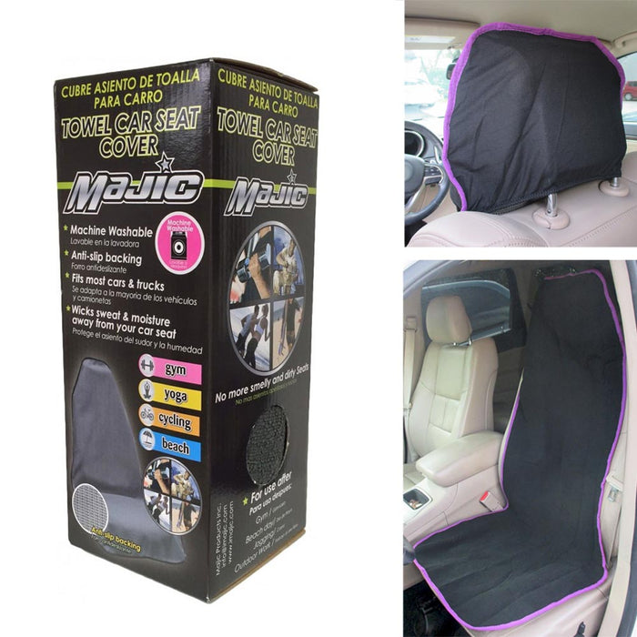 Sweat Towel Car Seat Cover Washable Athletes Fitness Workout Running Yoga Sports
