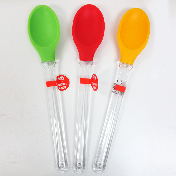1 Silicone Spoon Heat Resistant Cake Mixing Baking Butter Scraper Cooking Cream