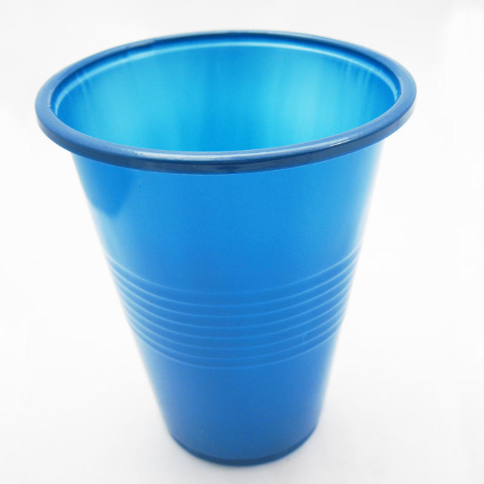 1InTheHome Blue Cups 16 oz, Disposable Plastic Blue Party Cups Heavy Duty  (50 pack)