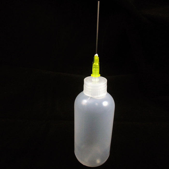 3 Needle Tip Bottle Liquid Flux Dispenser Oil Solvent Applicator Dropper 0.7 Oz