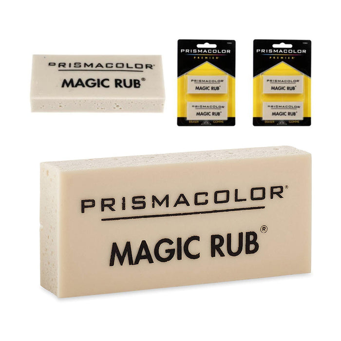 4 Prismacolor Magic Rub Erasers Vinyl Art Drafting Non Abrasive Lead India Ink