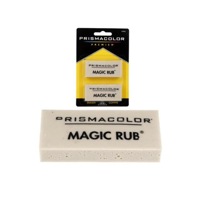  Prismacolor Premier Magic Rub Vinyl Erasers, 12 Pack