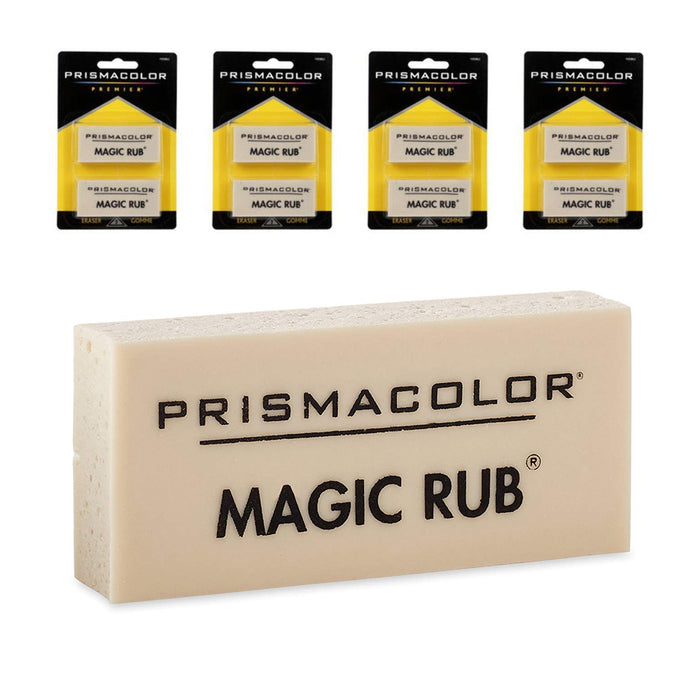 8 Prismacolor Magic Rub Erasers Vinyl Art Drafting Non Abrasive Lead India Ink