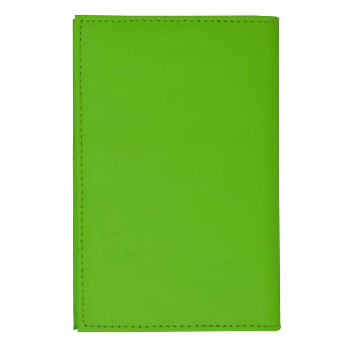 1 Lime Green USA Passport Cover Genuine Leather America Gold Seal Holder Travel