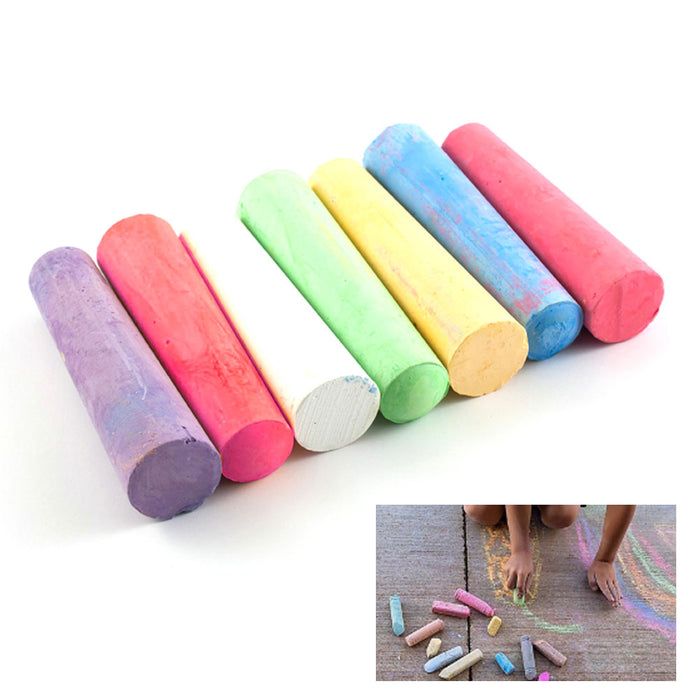 15 Pc Jumbo Washable Chalk Sidewalk Set Playground Outdoor School chalk Sticks