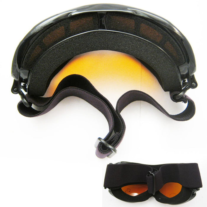 Snow Ski Goggles Snowboard Glasses Skiing Sun Sport Sunglasses Men Women Black