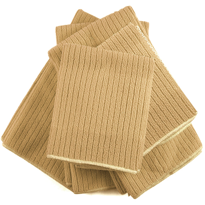 5 Pc Microfiber Cleaning Cloth Set Premium Towel Rag Dish Wash Drying Absorbent