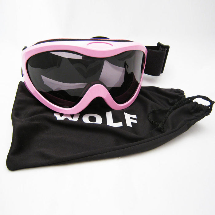Pink Ski Goggles Snowboard Glasses Skiing Sun Sports Adult Womens Lens Snow New