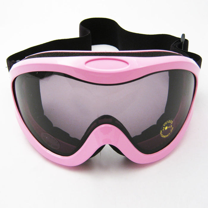 Ski Snow Goggles Snowboard Glasses Skiing Sports Adult Womens Lens Snow Pink New