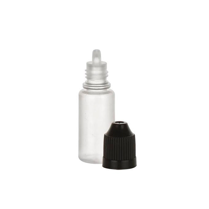 30 Empty Plastic Squeezable Dropper Bottles Tip 10ml Eye Liquid Dropper Oil LDPE