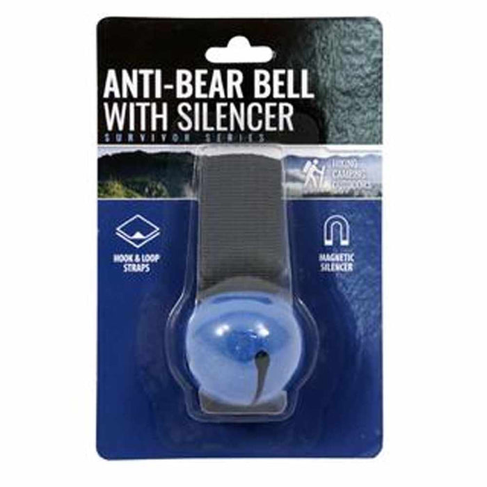 1 Anti Bear Bell With Magnetic Silencer Hiking Safety Survival Attack Dog Bell