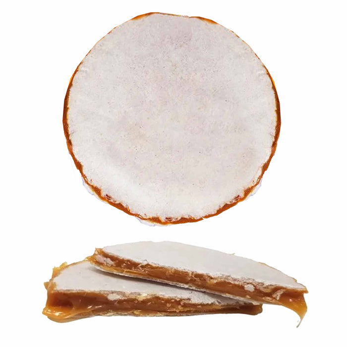 6 Pack Wafers with Caramel Spread Oblea Grande Cajeta Arequipe Dulce De Leche