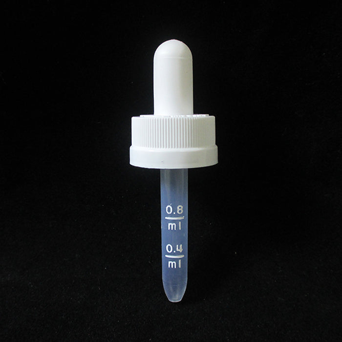 10 Plastic Medicine Pipette 1.2ml Droppers Cap Graduated Lab Experiment Transfer