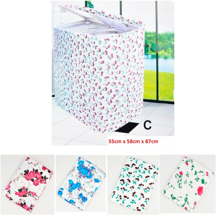 2 Waterproof Washing Machine Zippered Top Dust Cover Protection Durable Type C !