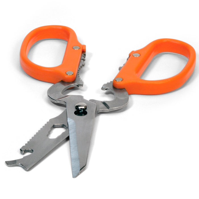 12 In 1 Camping Scissors Stainless Steel Multi Tool Shears Can Opener Coghlans