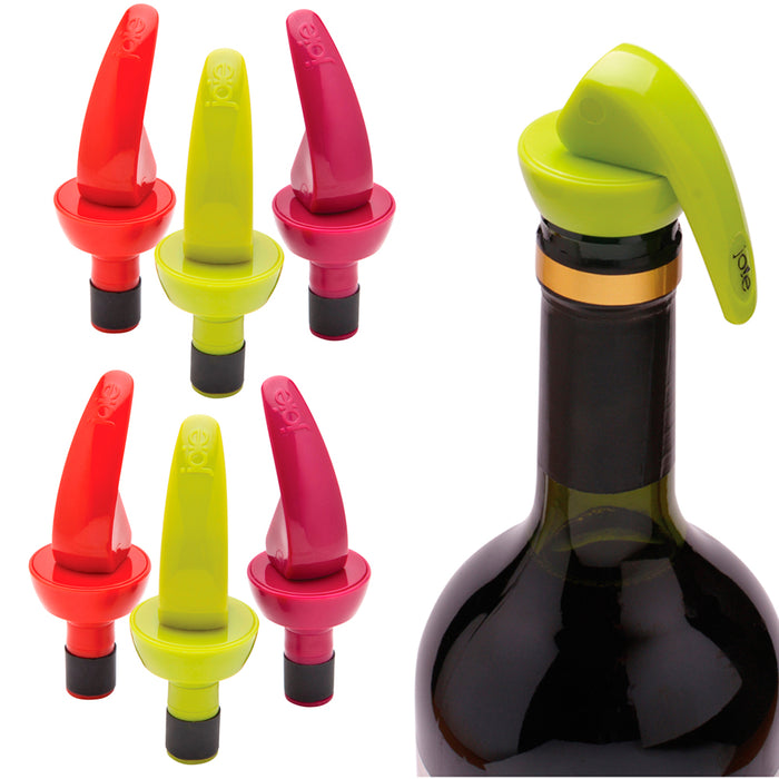 1pc Joie Topper Bottle Stopper Wine Expanding Airtight Pumps Sealer Cork Gadget