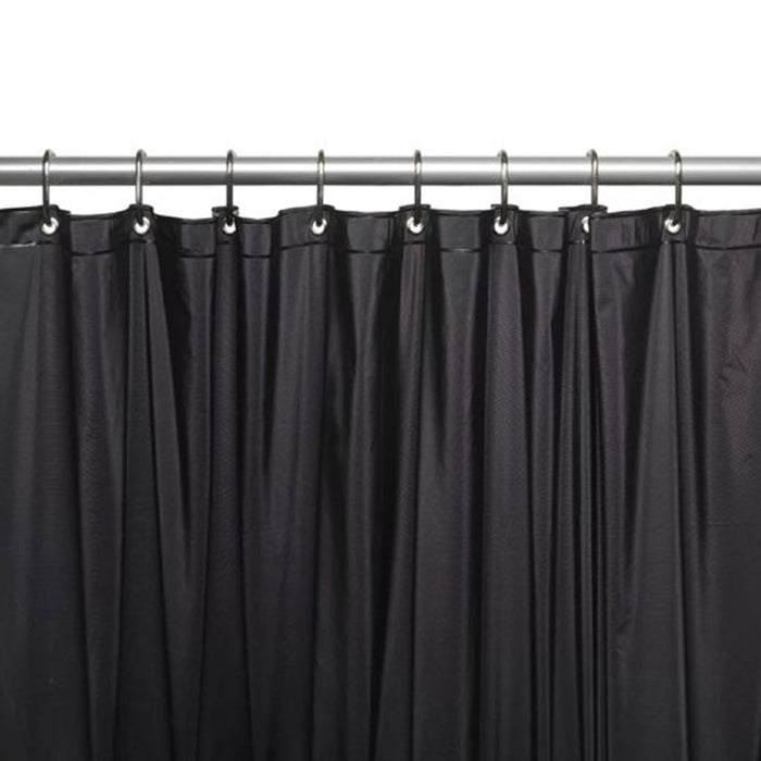 2 Pc Heavy Duty Mildew Free Vinyl Waterproof Shower Curtain Liner With Magnets