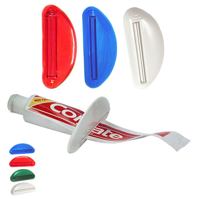 3 Toothpaste Tube Squeezers Dispenser Toothpaste Rolling Holder Squeezer Plastic