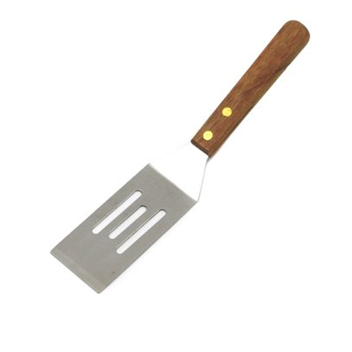 Chef Craft Small Slotted Cookie Spatula Stainless Steel Wood Handle Kitchen