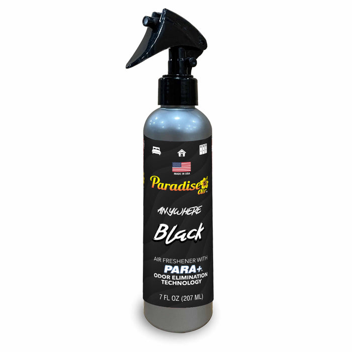 1 Pc Paradise Air Freshener Spray Odor Eliminator Aroma Fragrance Scent Black