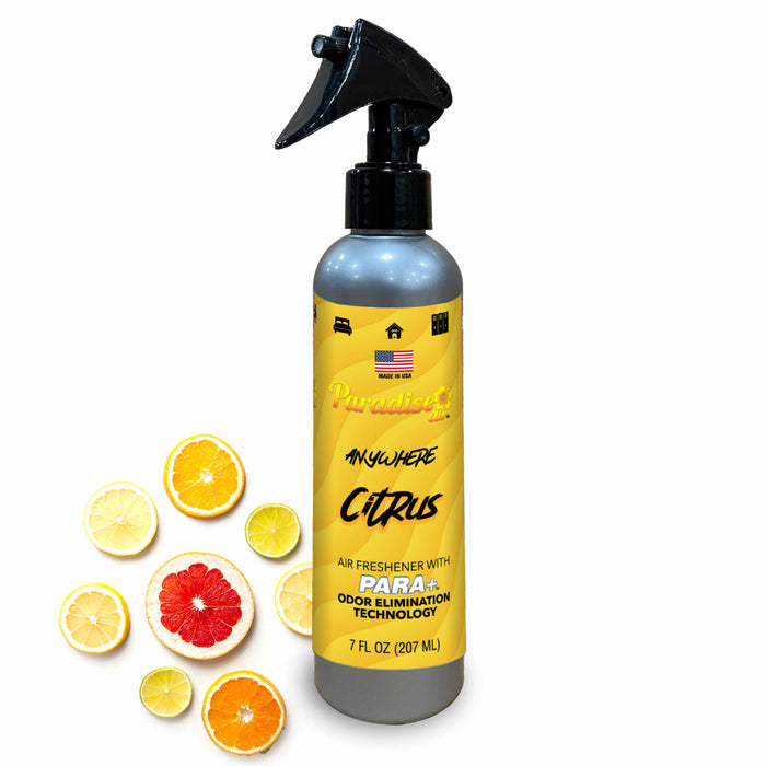 1 Pc Paradise Air Freshener Spray Odor Eliminator Aroma Fragrance Scent Citrus