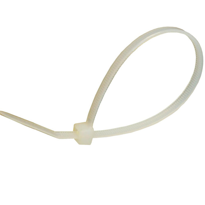 200 Pc 8" Cable Zip Ties 40 Lbs Heavy Duty Ties Nylon UV Resistant Wire Wrap Lot