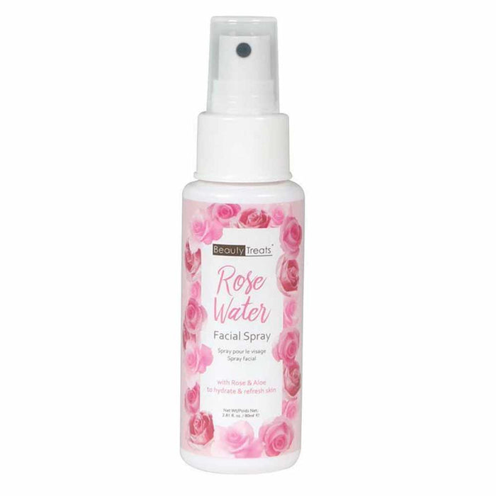 Face Toner Rose Water Mist Facial Spray Aloe Vera Natural Skin Care 80ml 2.81 Oz