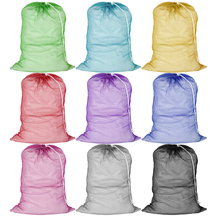 4 Pc Washing Net Laundry Bags Mesh Wash Underwear Clothes Socks Lingerie 29"