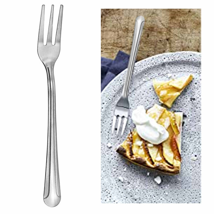 6 Pc Cocktail Oyster Forks Seafood Shellfish Fork Picks Stainless Steel Lobster