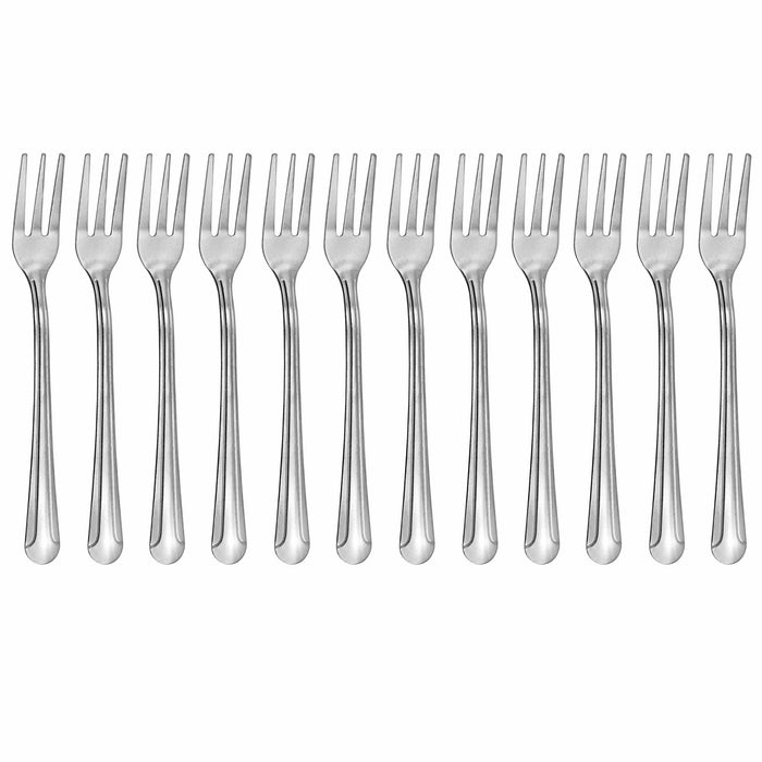 12 Pc Dominion Cocktail Oyster Forks Seafood Crab Fork Lobster Stainless Steel