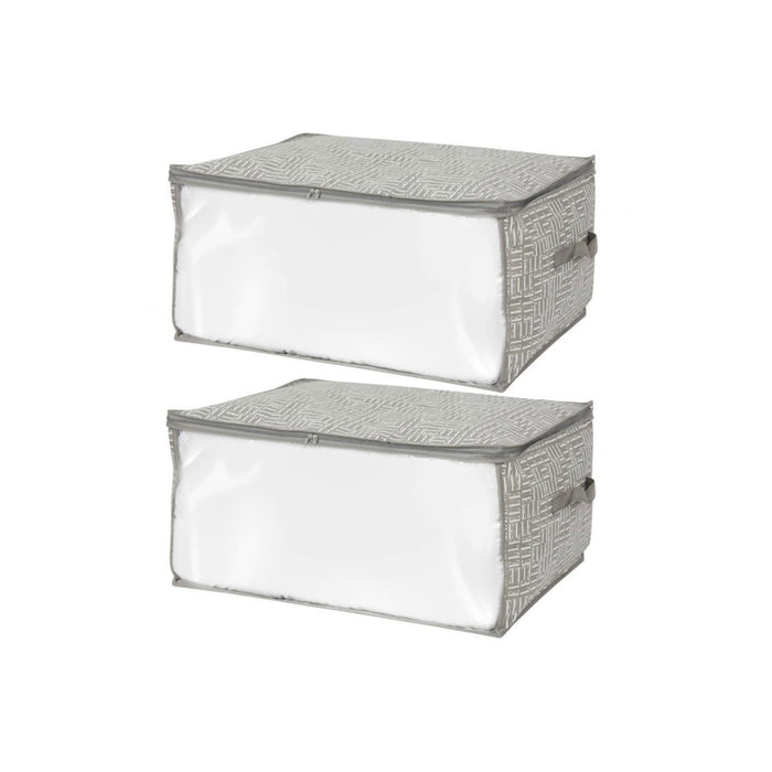 2 Storage Bag for Blanket Clear 24" Durable Large Clothes Dust Dirt Moisture