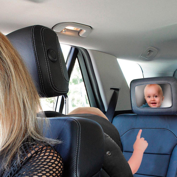 Baby Car Mirror Infant Rear Facing Seat Wide Clear View Adjustable Shatterproof