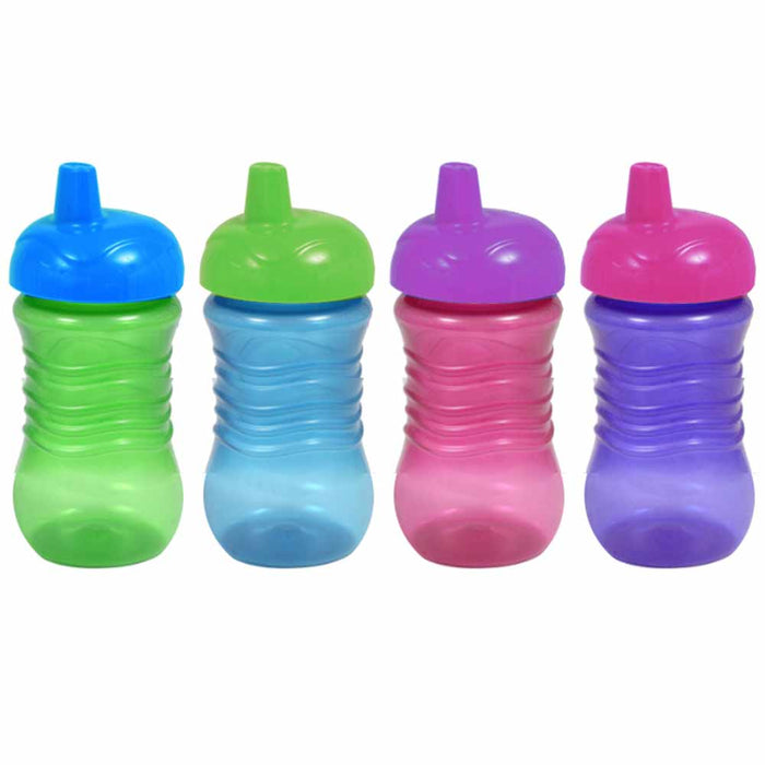 2pc Spill Proof Tumbler Cups Lids Toddler Kid Sippy Cup Drinking Bottle BPA Free