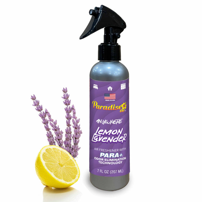 1 Pc Paradise Air Freshener Spray Odor Eliminator Fragrance Scent Lemon Lavender