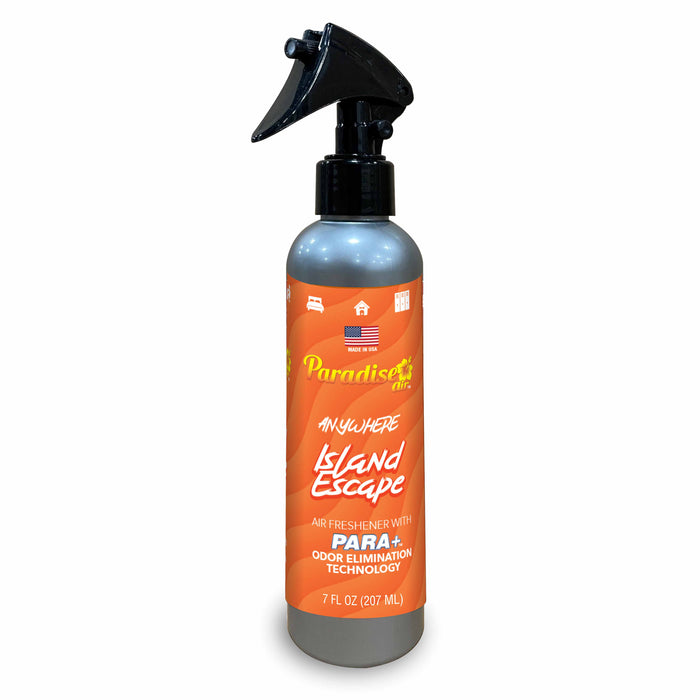 2 Pc Paradise Air Freshener Spray Odor Eliminator Fragrance Scent Island Escape
