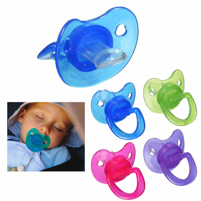 4 Pk Baby Pacifier BPA-Free 0+ Months Infant Newborn Orthodontic Silicone Nipple