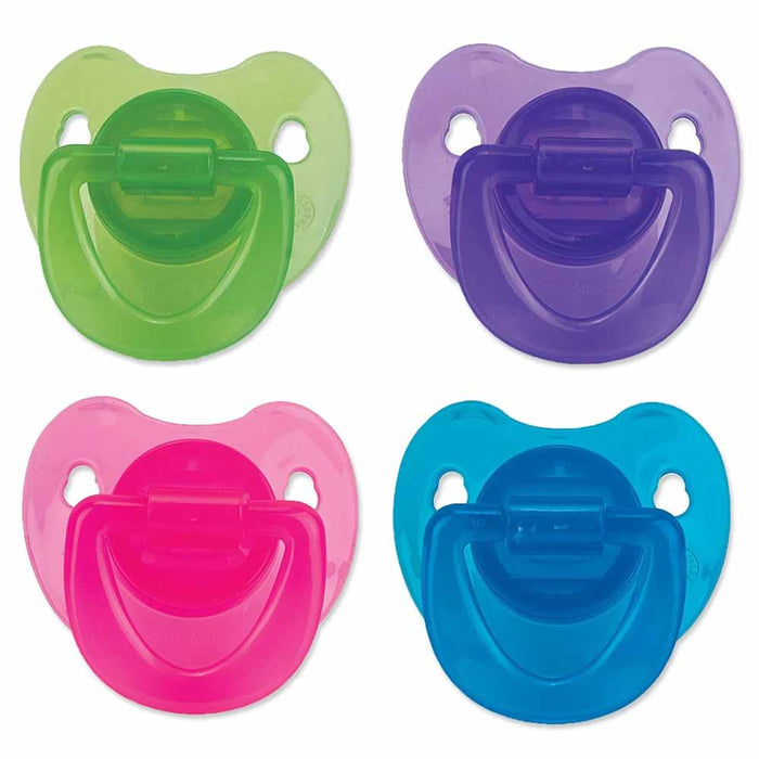 2 Pk Baby Pacifier BPA-Free 0+ Months Infant Newborn Orthodontic Silicone Nipple