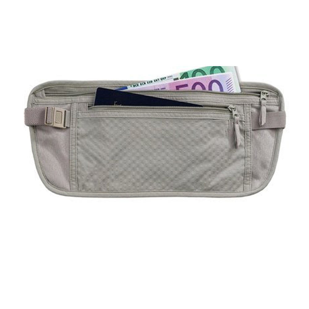 Under Clothes Travel Money Pouch Slim Protect Cash Credit Cards Travel —  AllTopBargains