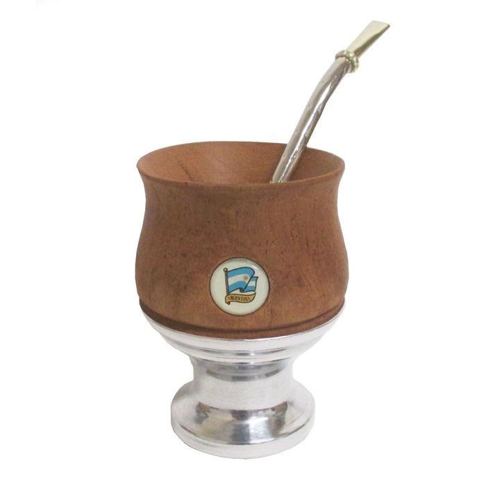 New Argentina Mate Gourd Yerba Tea With Straw Bombilla Set Detox Drink Kit 8426