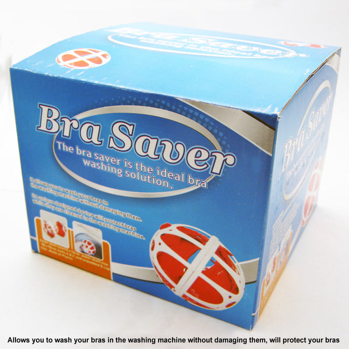 Dual Ball Bubble Bra Saver Hot Washers Laundry Washing Double Machine Protector